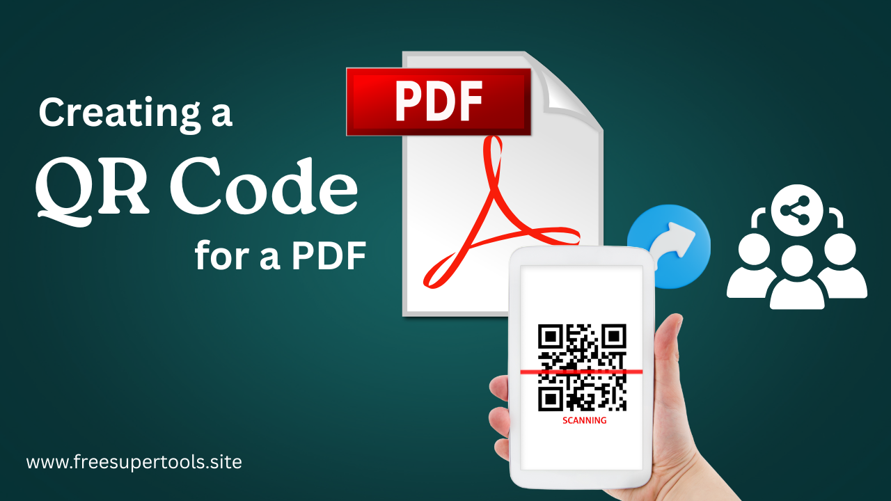 How to convert a PDF to QR code